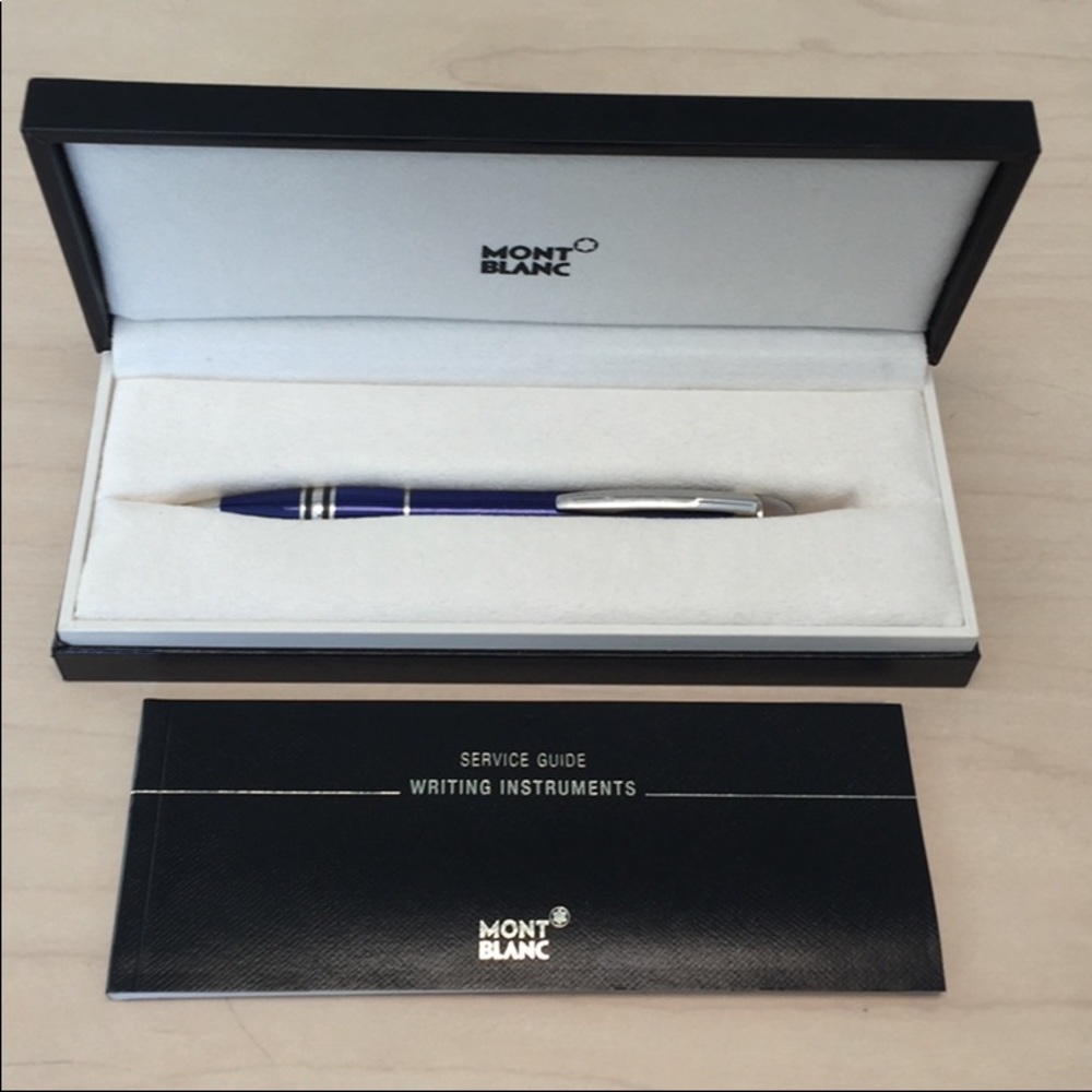 Montblanc RARE Cool Blue ballpoint pen